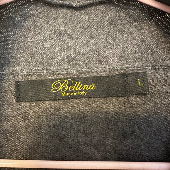 Grey Bellina Made in Italy Sweater Size L - Picture 3 of 6